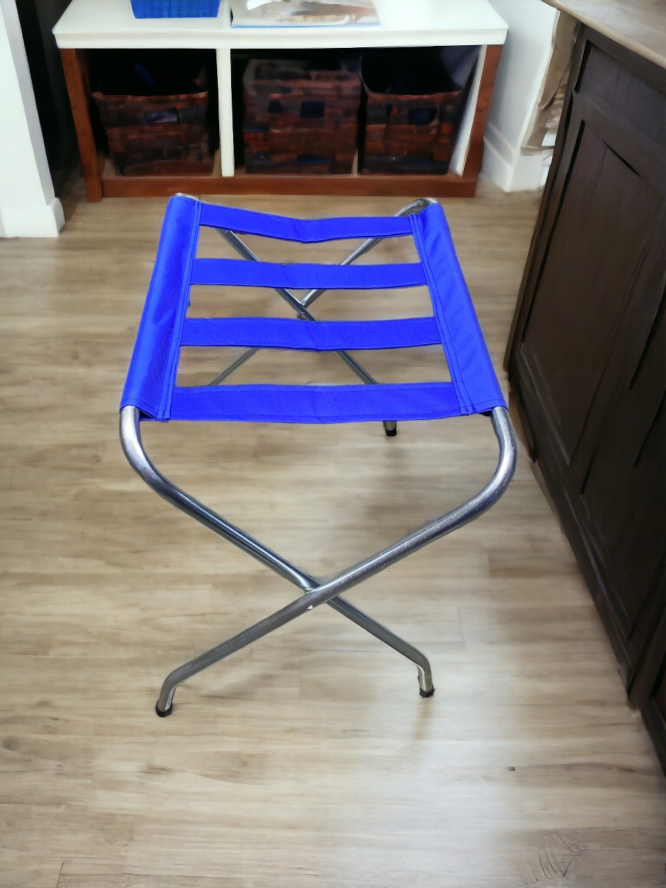 Banco Porta Maletas Rack Estante Recamara Hotel Equipajes - Pegaso.