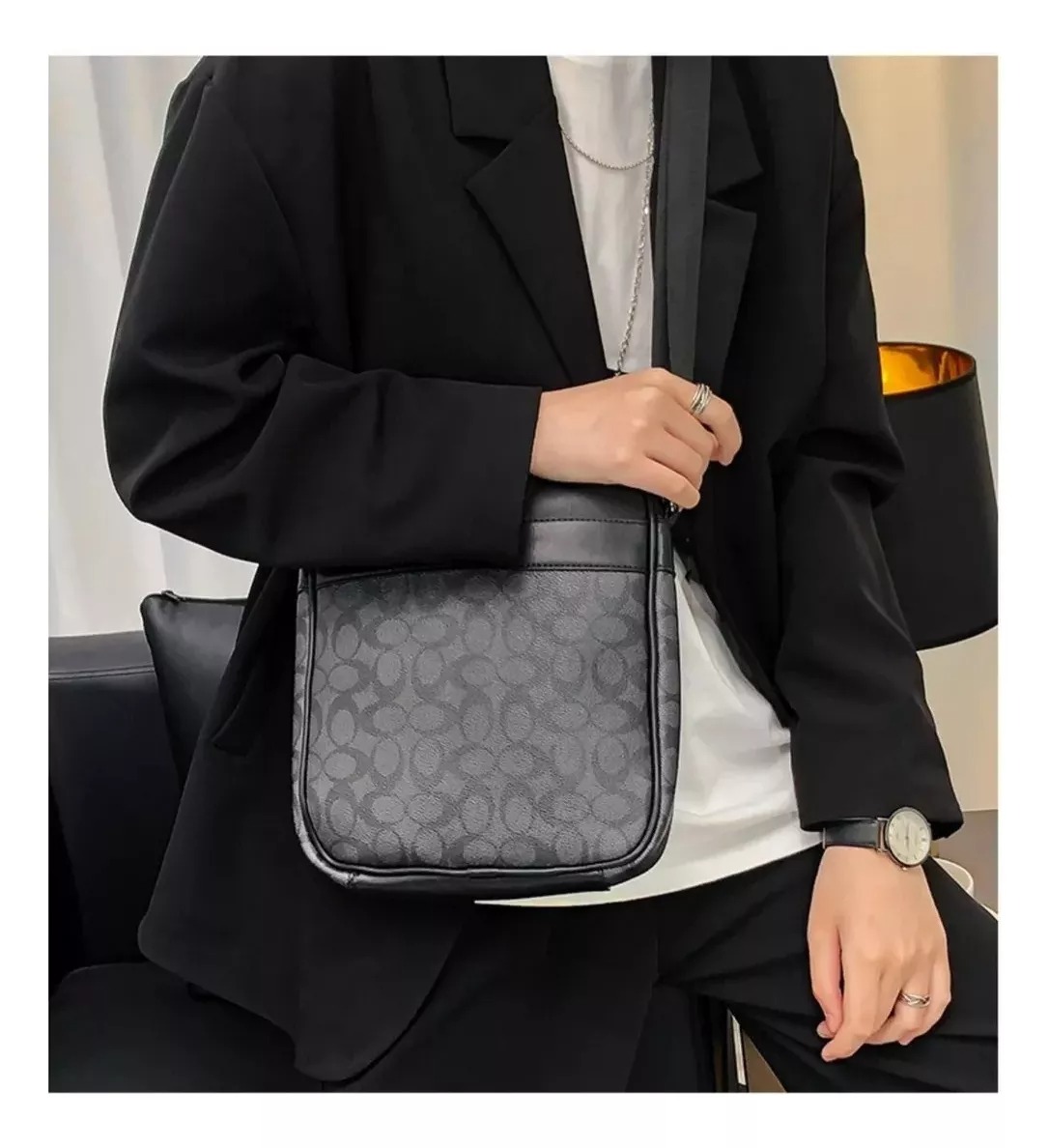 Bandolera Hombre Impermeable + cartera, bandolera Mariconera