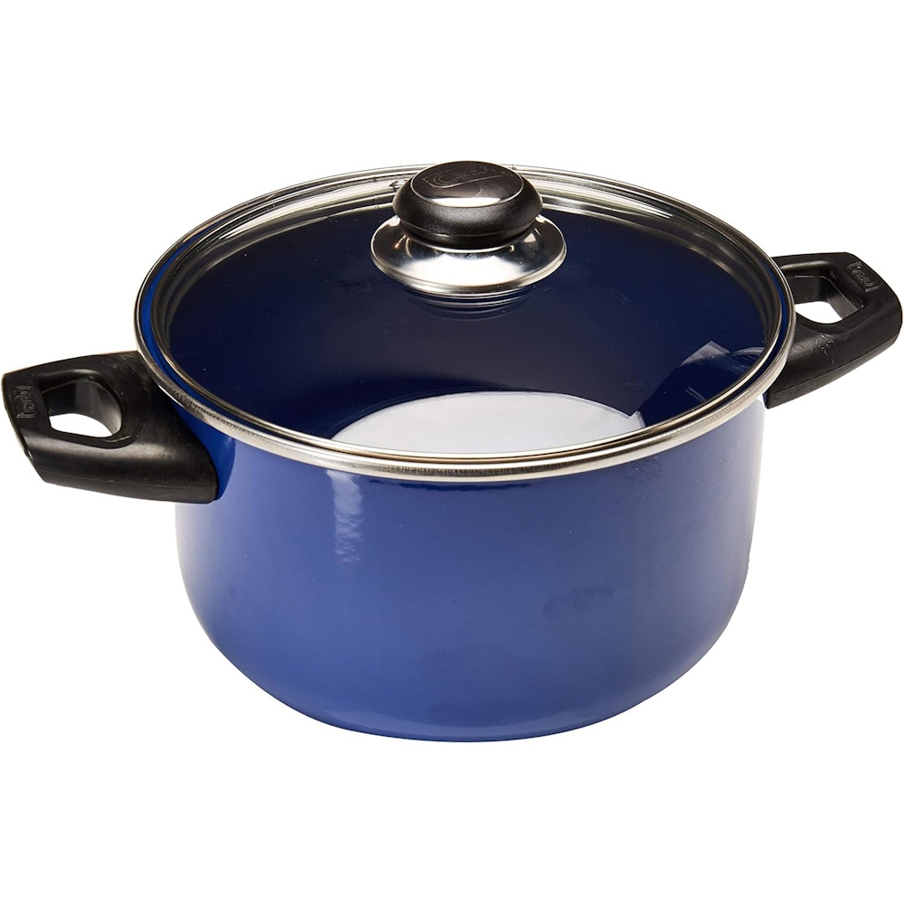 Bateria Cocina Albania Azul Grafito TC 10pzas Europea Cinsa.