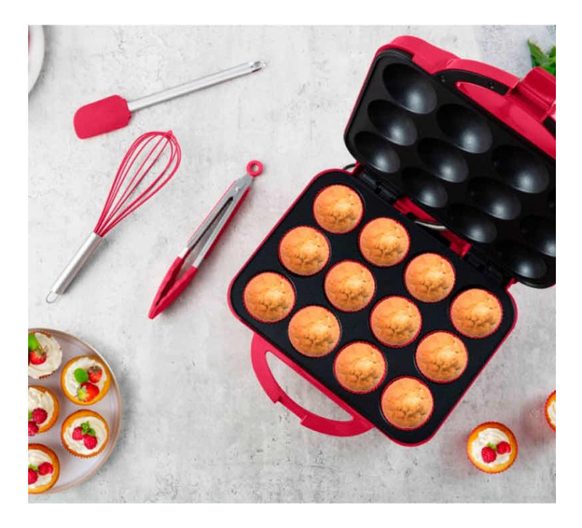 Maquina Para Hacer 12 Cupcakes Holstein Housewares.