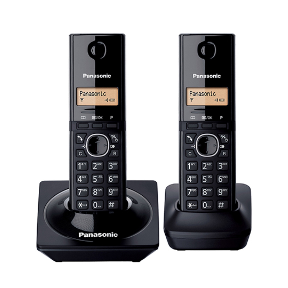 Teléfono Inalámbrico Panasonic KX-TG1712MEB 6.0 Digital 2 Auri. ALBY2