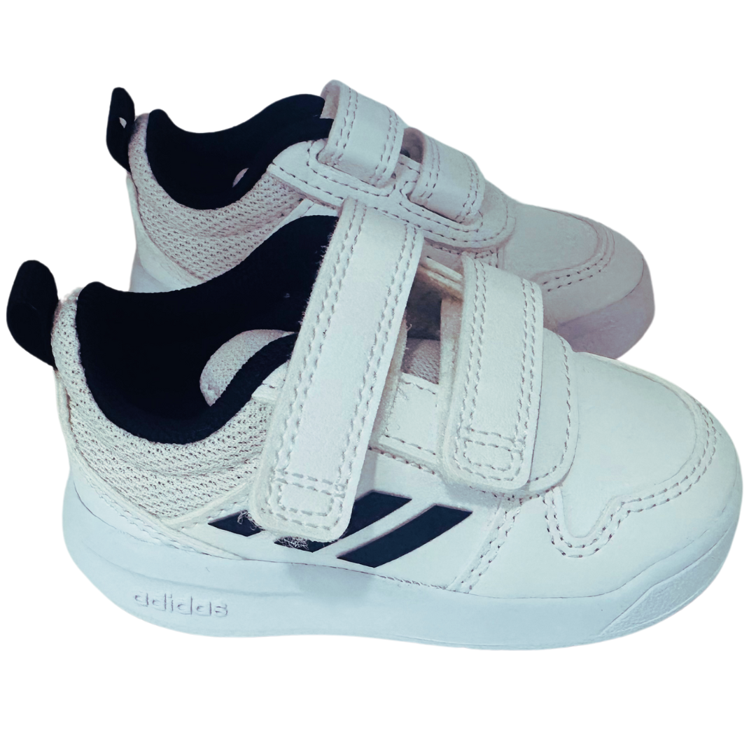 ADIDAS Tenis Tensaurus (UNISEX) - Calzado Deportivo para Niños con Tiras Ajustables, Exterior de Piel Recubierta y Suela de Caucho