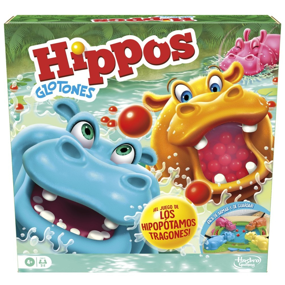 Juego de mesa hippos glotones clearance