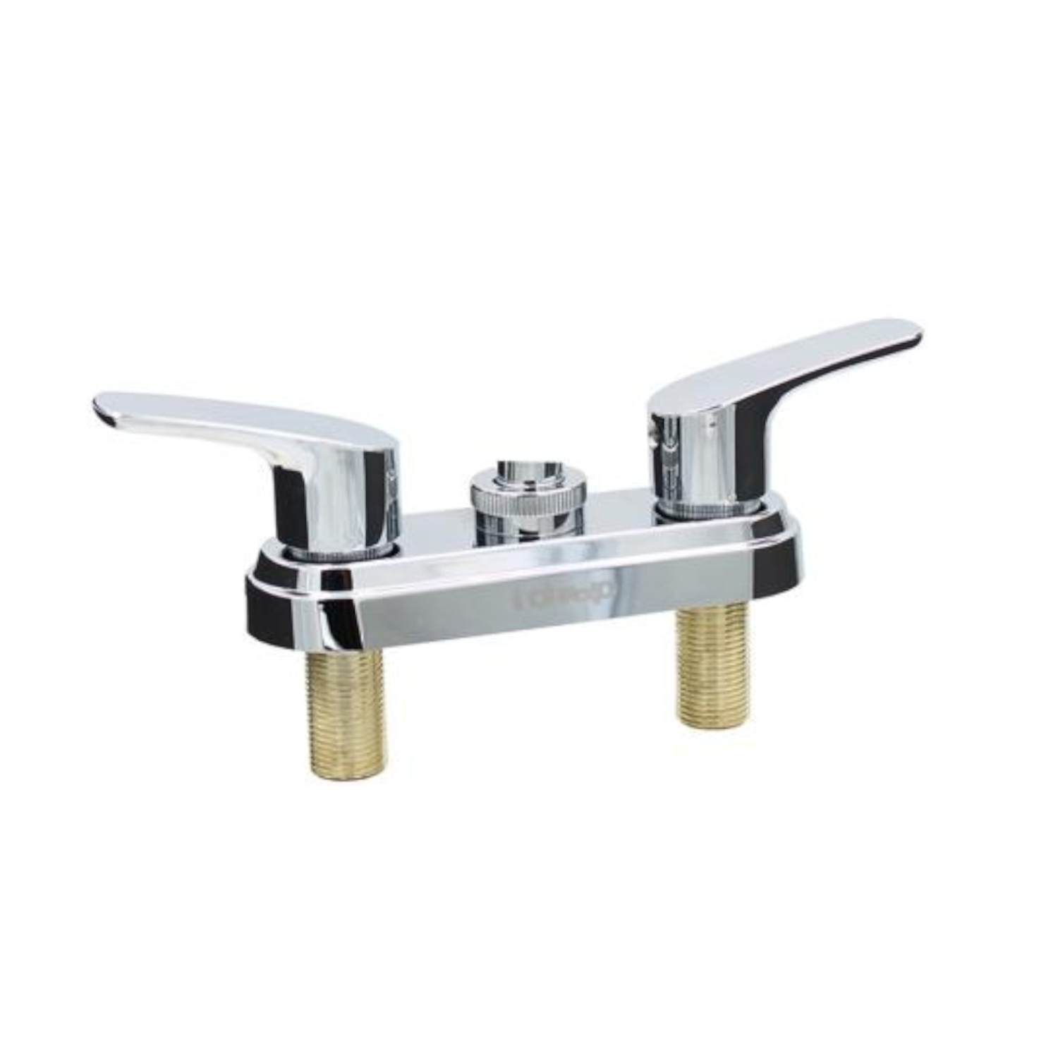 Llave Mezcladora Lavabo Cuerpo Metálico Manerales Pato ABS