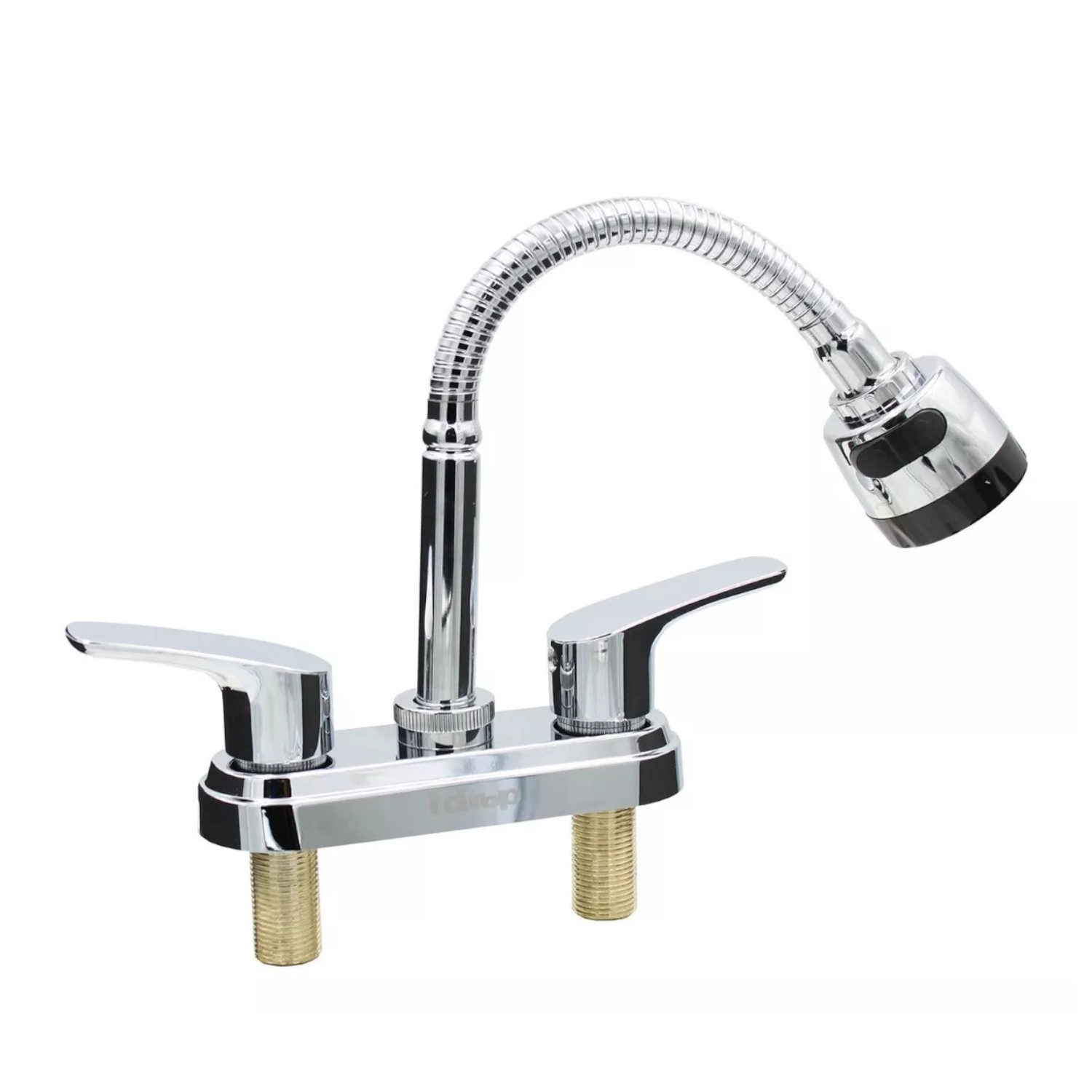 Llave Mezcladora Lavabo Cuerpo Metálico Manerales Pato ABS