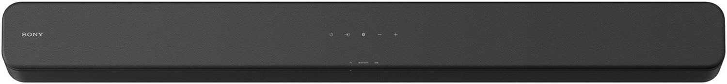 Sony HT-S100F Barra de Sonido Única de 2 Canales con Tecnología Bluetooth, Compacta, Uso de Oficina en Casa con Sonido Claro