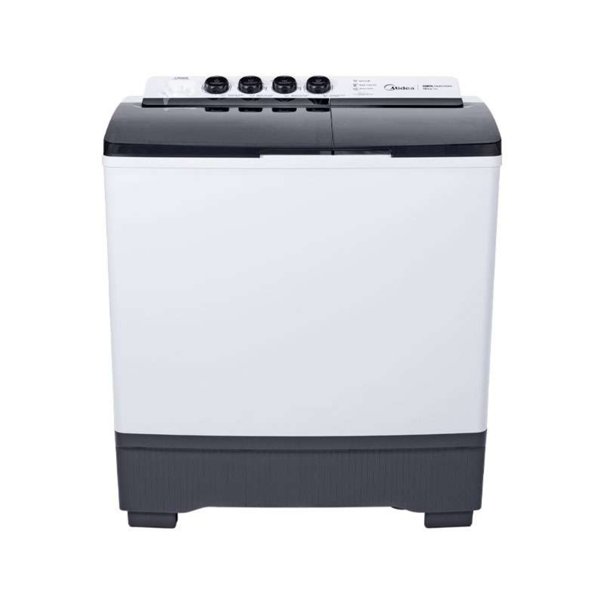 Lavadora Midea MT100W190/W-MX 19KG Doble Tina Blanca ALBY