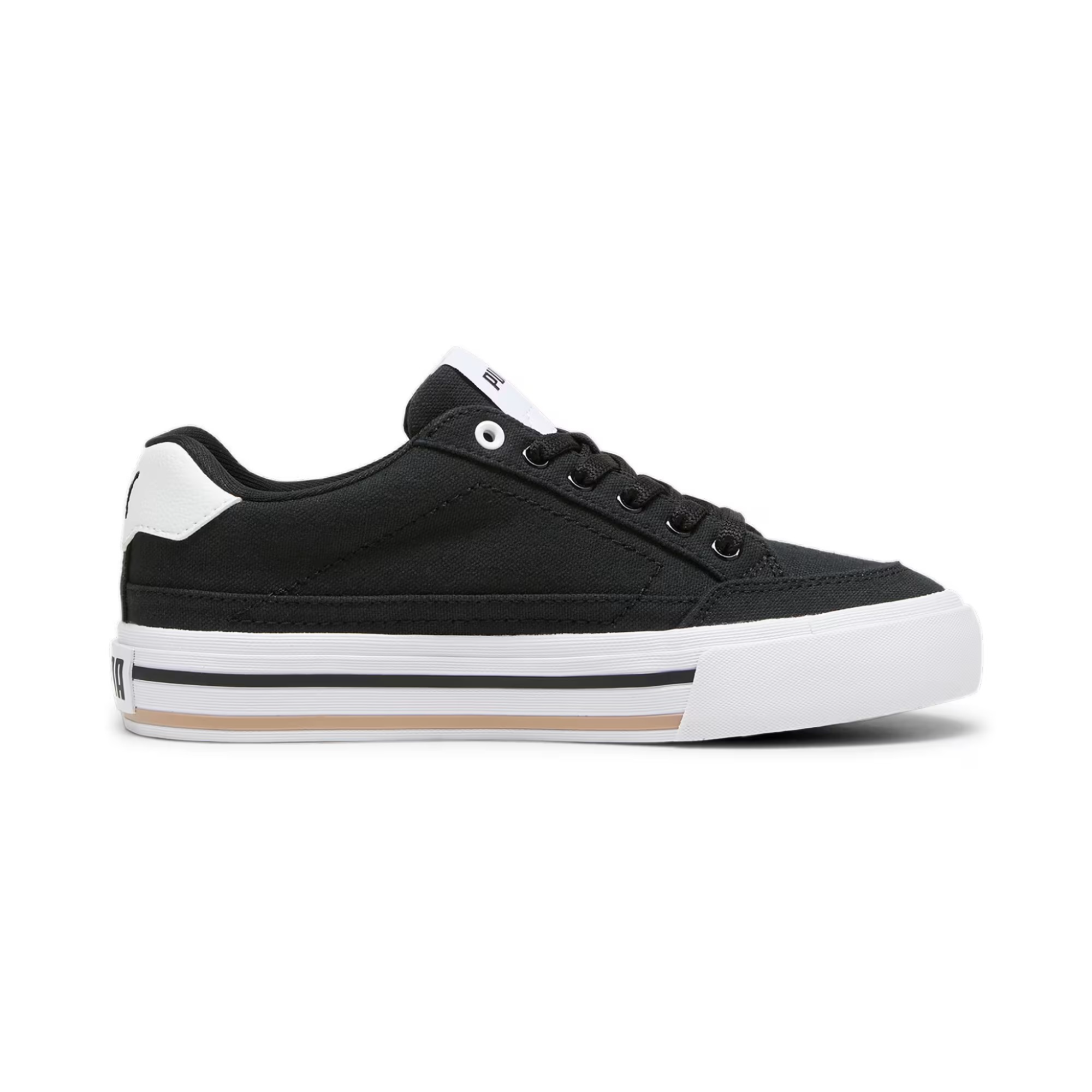 Puma Court Classic Vulc Low Negro Tenis Casual Urbano