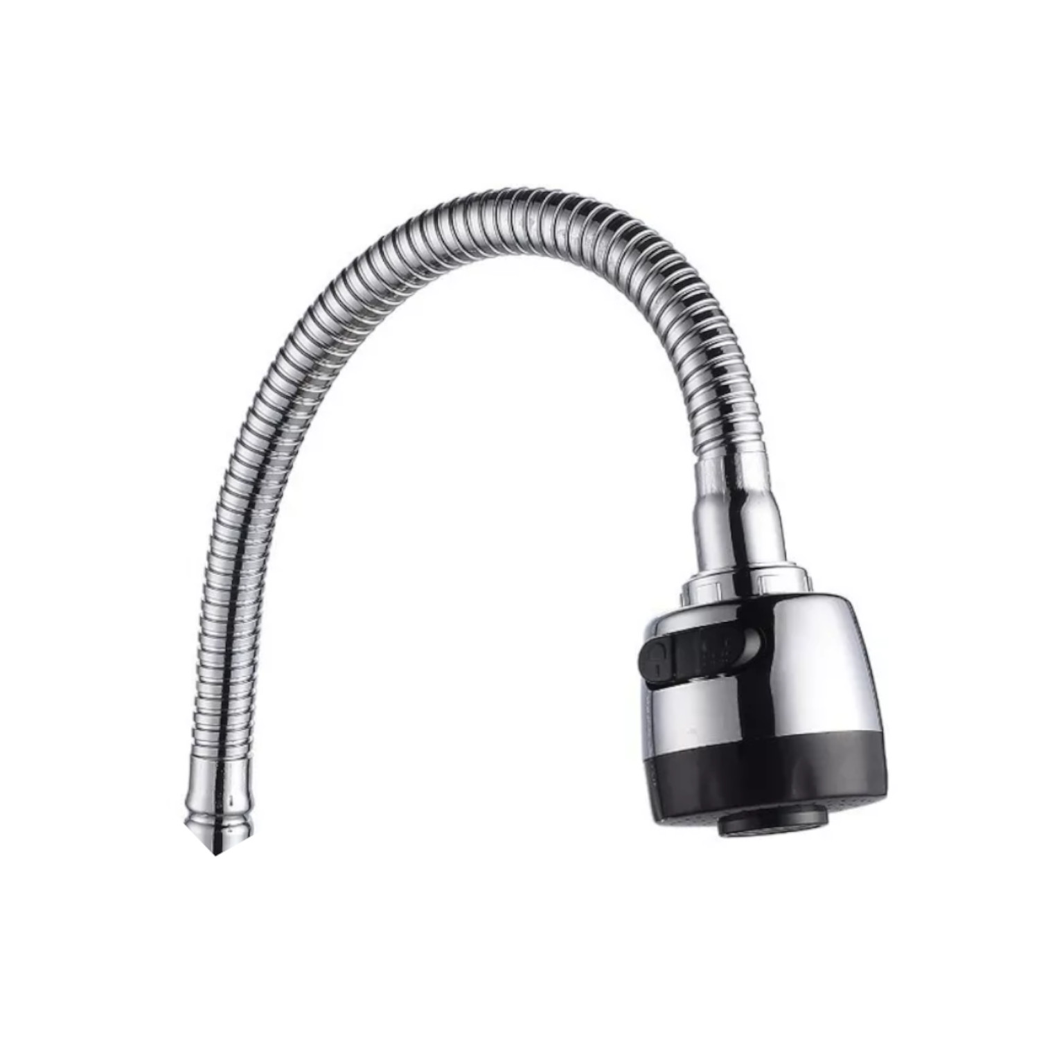 Llave Mezcladora Fregadero O Tarja Cocina Flexible Alfa Acero Inoxidable Cromada 2 Funciones