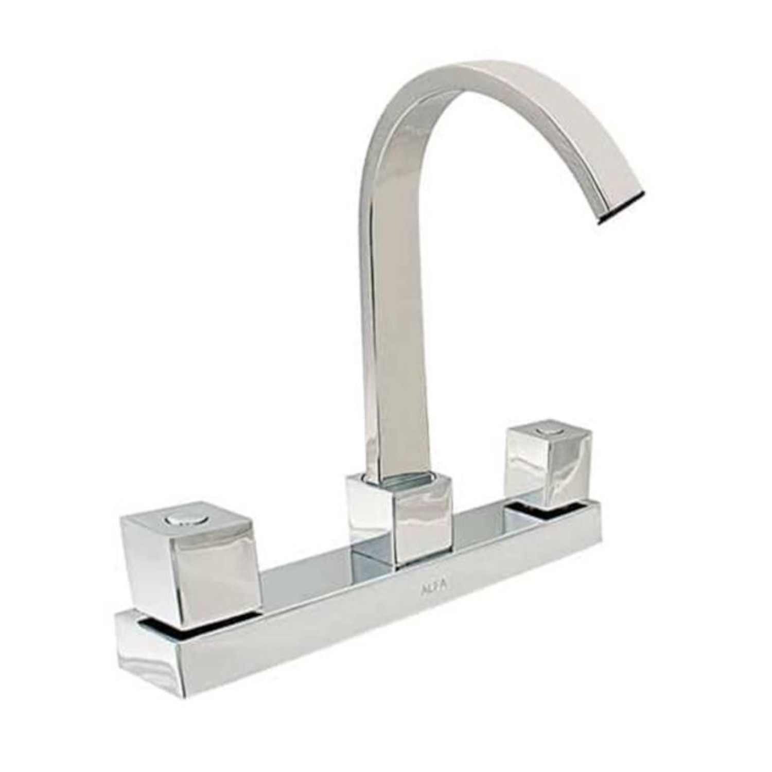 Llave Mezcladora Fregadero O Tarja Cocina Alfa Acero Inoxidable