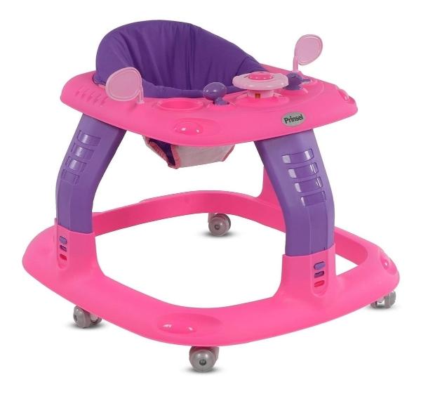 Andadera De Bebe Prinsel Sonic Juguetes Tablero Interactivo Rosa