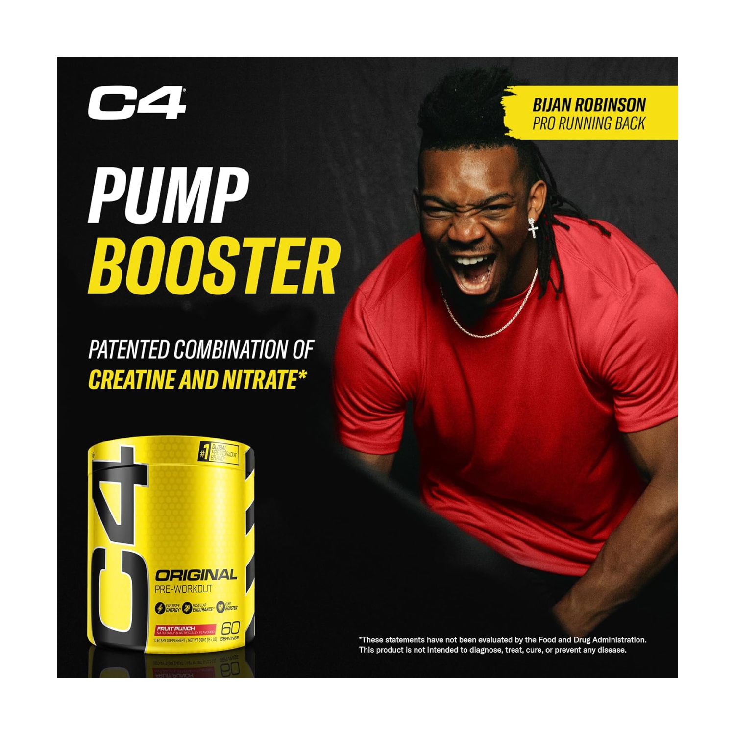 Pre-Entreno Cellucor C4 Original 60 Serv. 360g - Mora Azul