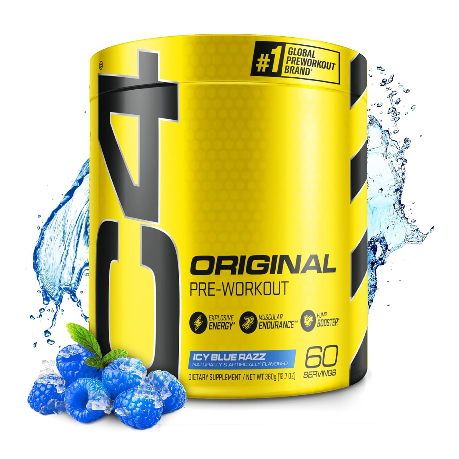 Pre-Entreno Cellucor C4 Original 60 Serv. 360g - Mora Azul