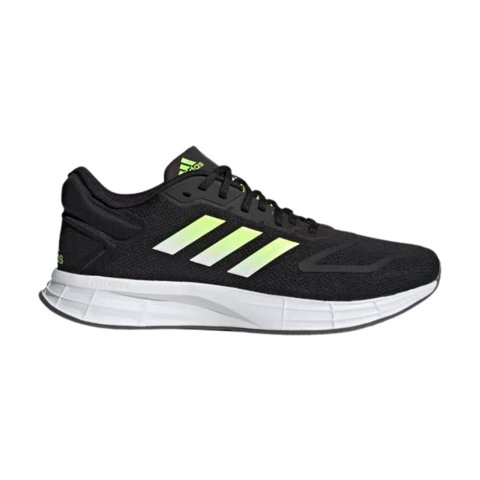 Tenis Adidas Duramo 10 Modelo GW8337 Color Negro Para Caballero	.
