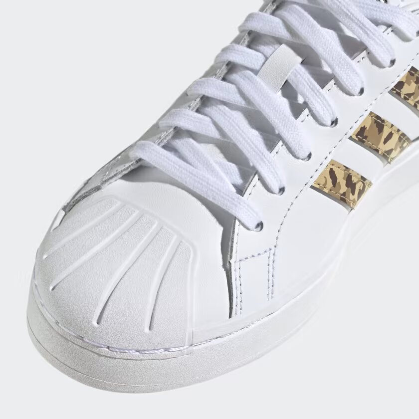 Tenis Adidas Streetcheck Blanco Animal Print de Dama Original