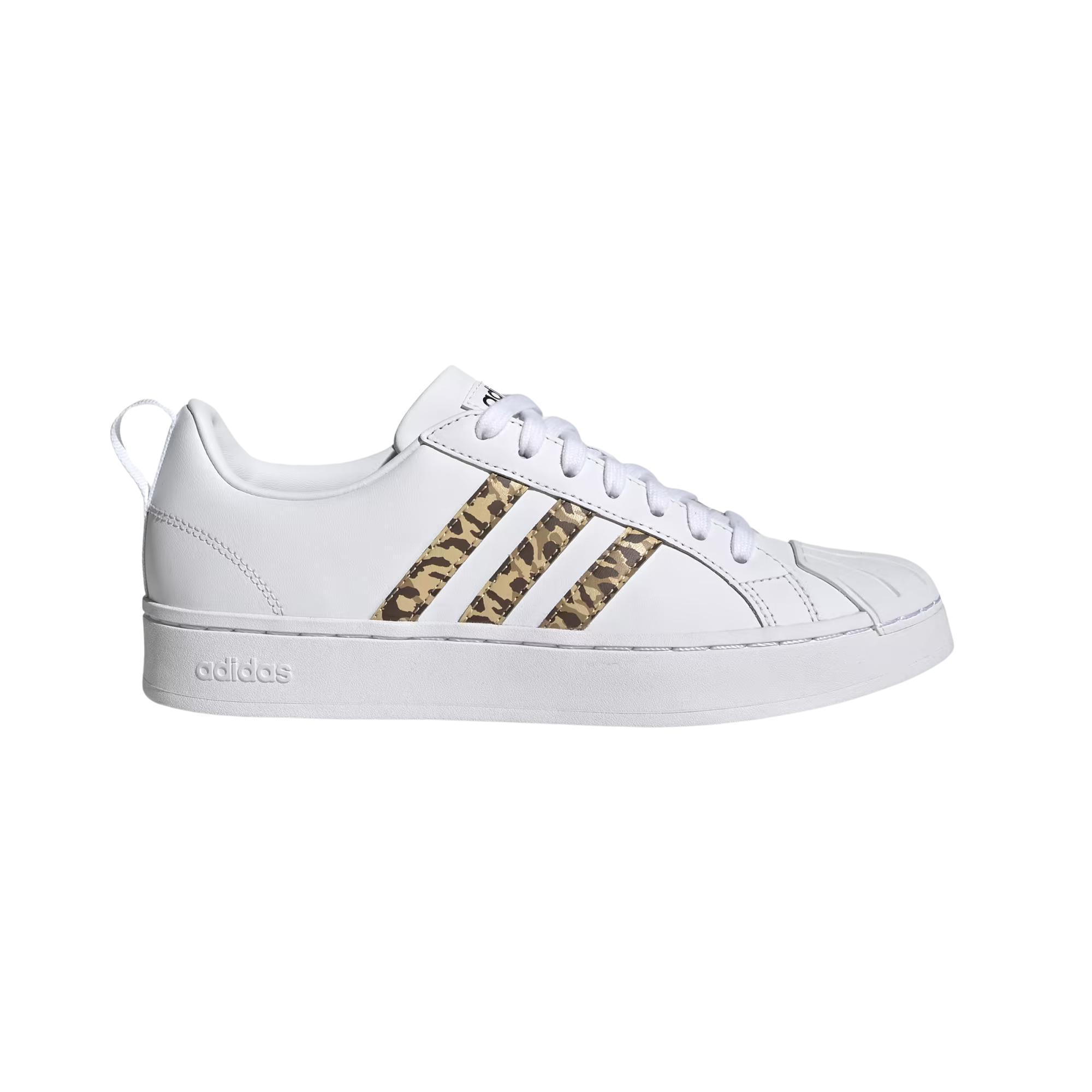 Tenis Adidas Streetcheck Blanco Animal Print de Dama Original