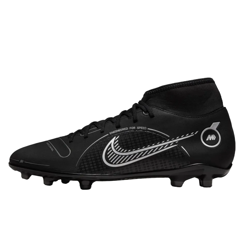 Zapato Nike Futbol Superfly 8 Club Metallic Silver FG/MG