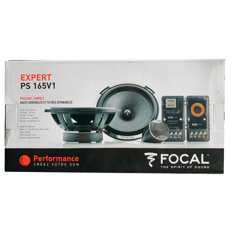 Set De Medios 2 Vias 6.5 Tweeter Focal Expert Ps 165v1 160w