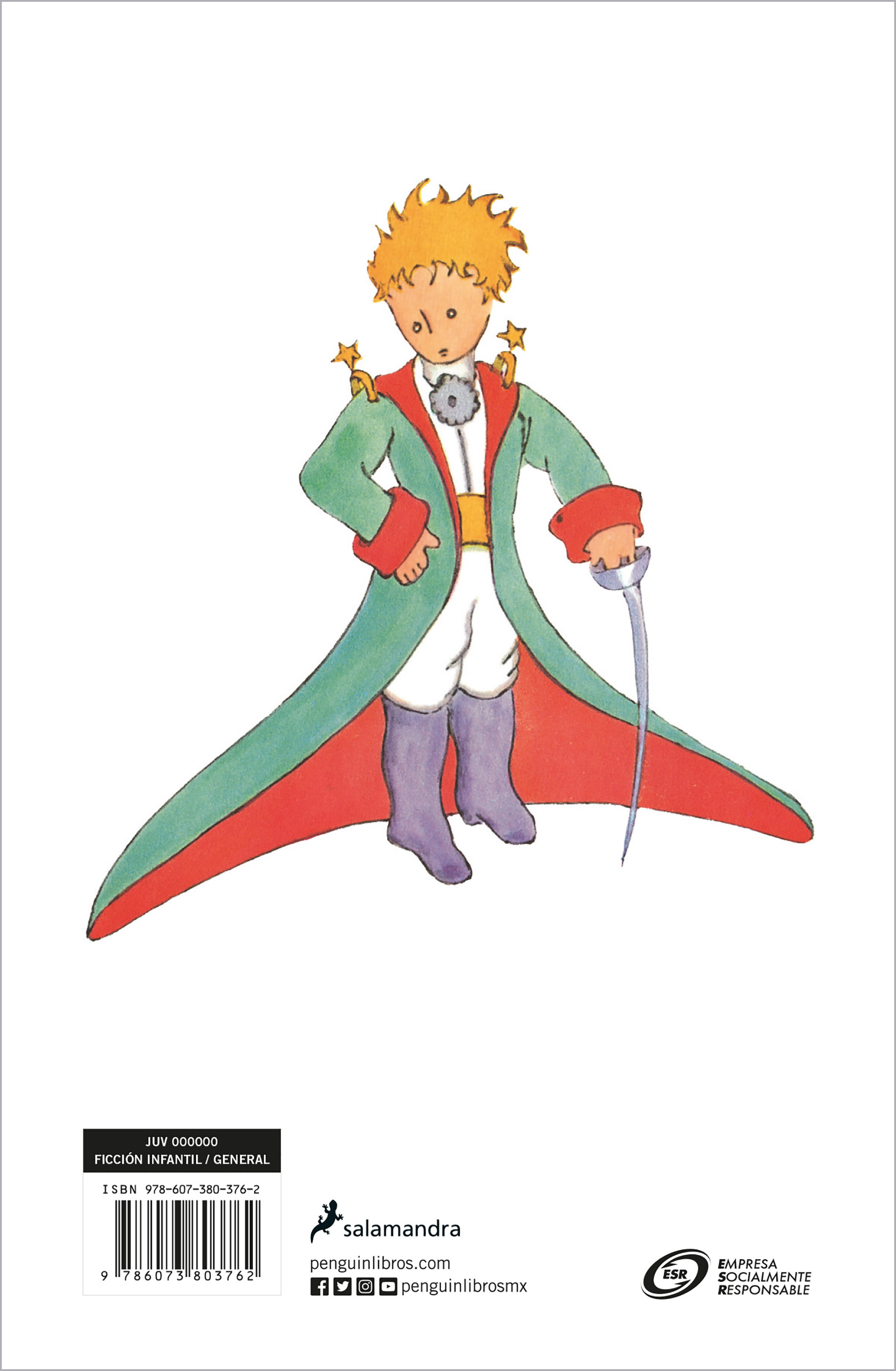 Libro El principito Autor Antoine de Saint-Exupéry
