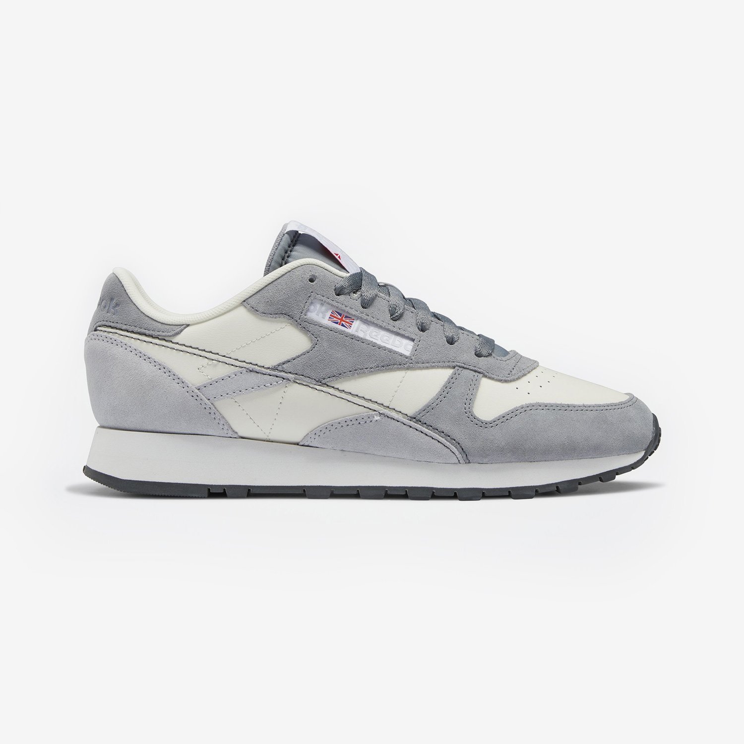 Reebok Classic Leather Gris Tenis Casual Hombre