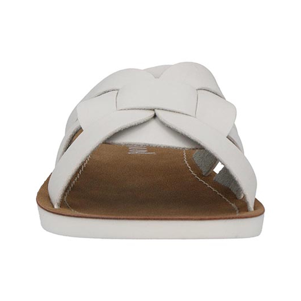 Sandalias Miracol By Mama Lola 10309 Mujer Huaraches De Piso Color Blanco Tallas 22 a 27 