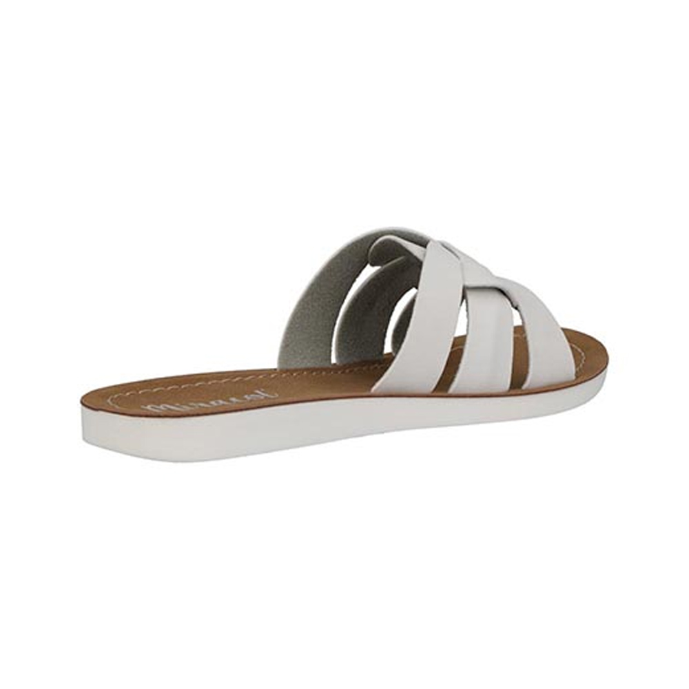 Sandalias Miracol By Mama Lola 10309 Mujer Huaraches De Piso Color Blanco Tallas 22 a 27 
