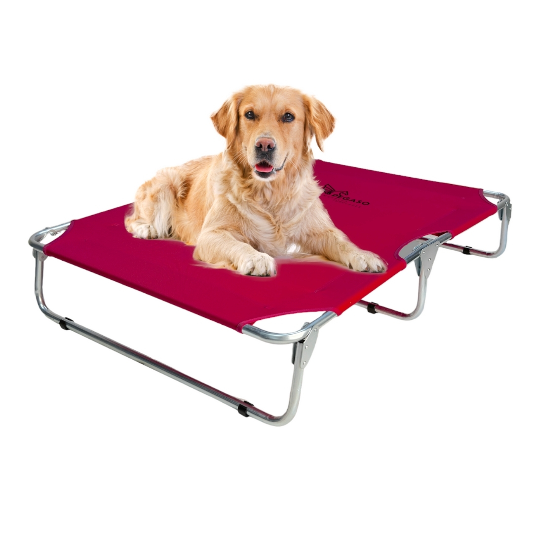 PEGASO Cama Elevada para Perro tamaño Extra Grande, 122x92x18 cm (Mod KM-EG)