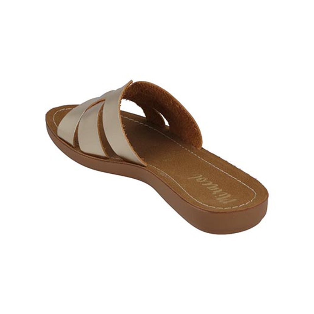 Sandalias Miracol By Mama Lola 10402 Mujer Huaraches De Piso Color Oro Ingles Tallas 22 a 27 Dama 