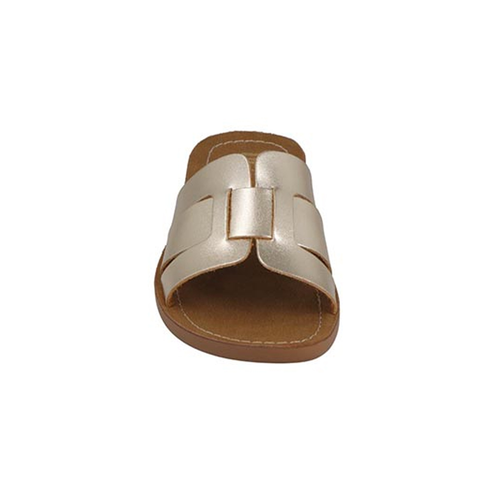 Sandalias Miracol By Mama Lola 10402 Mujer Huaraches De Piso Color Oro Ingles Tallas 22 a 27 Dama 