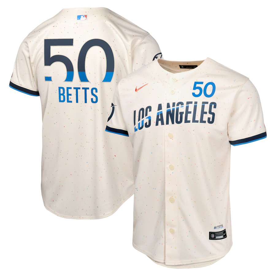 Jersey Original Nike Beisbol MLB Los Angeles Dodgers City Connect #50 T7LM-LDC1-LD9-014