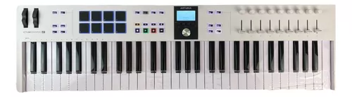 Teclado Controlador Arturia Midi Keylab Essential 61 Mk3 Blanco