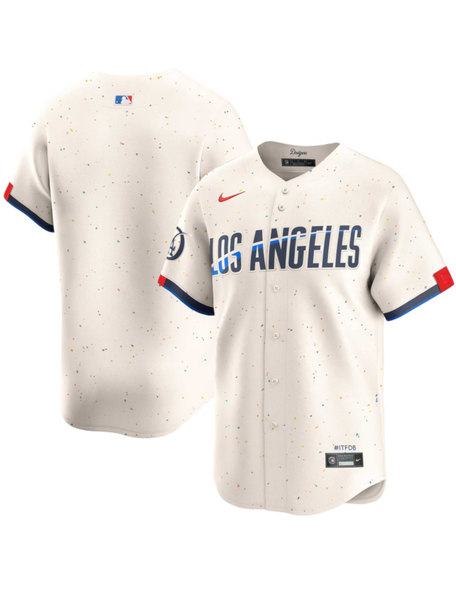 Jersey Original Nike Beisbol MLB Los Angeles Dodgers City Connect T7LM-LDC1