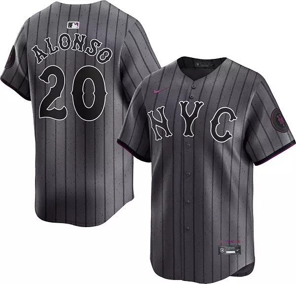 Jersey Original Nike Beisbol MLB Mets de Nueva York City Connect #20 T7LM-07YJ