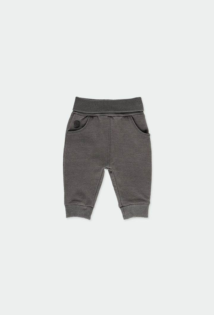 Pantalón Felpa Bebe gris BOBOLI