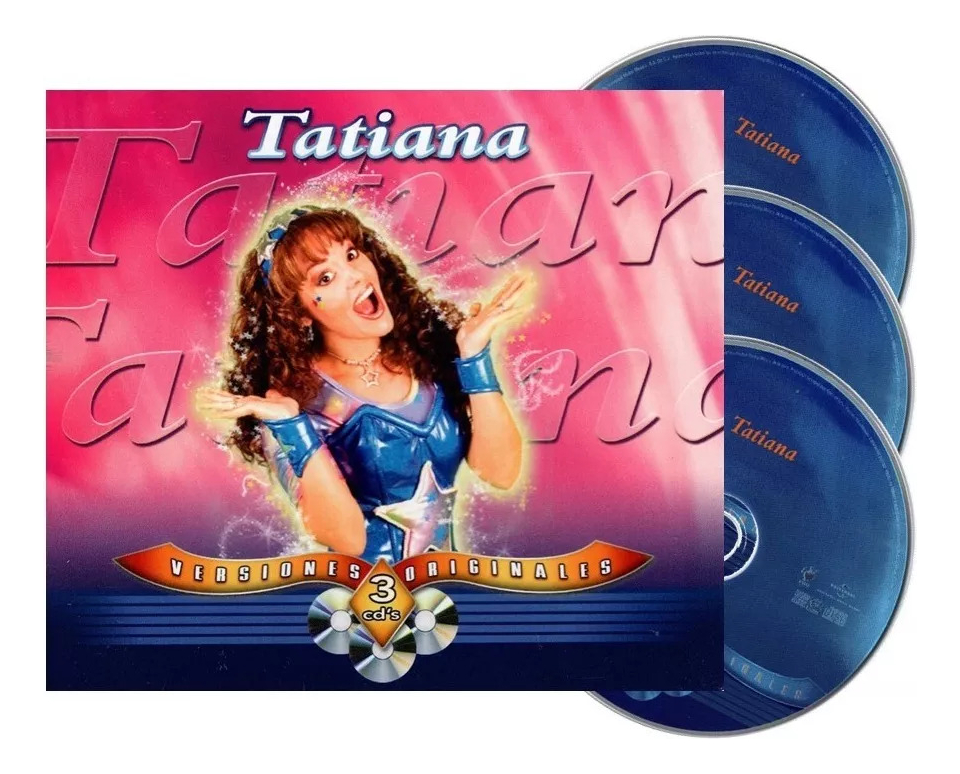 Tatiana Versiones Originales Box 3 Discos Cd.