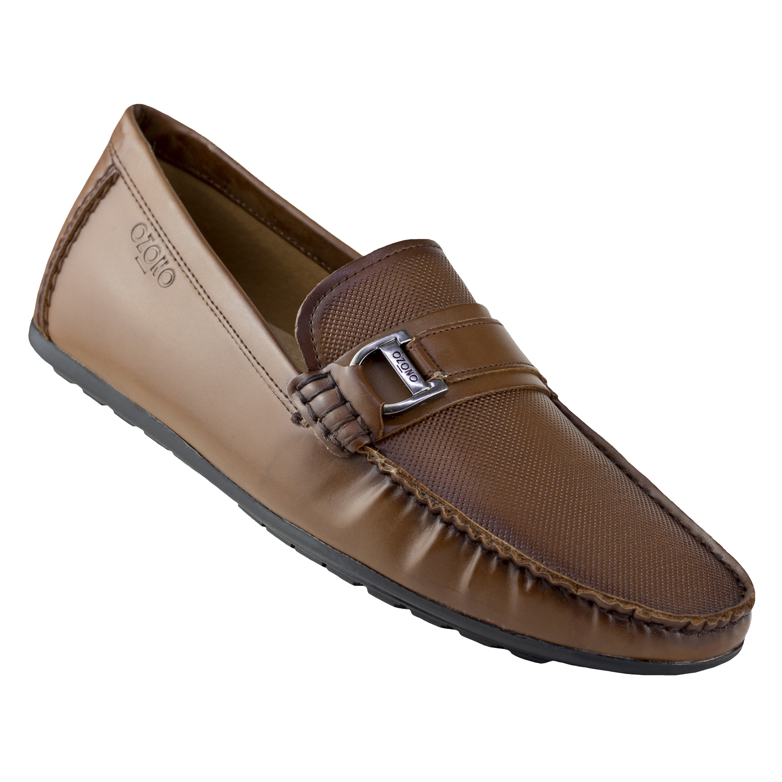 Mocasin Clasico De Hombre Capa De Ozono Casual 653702 Tabaco