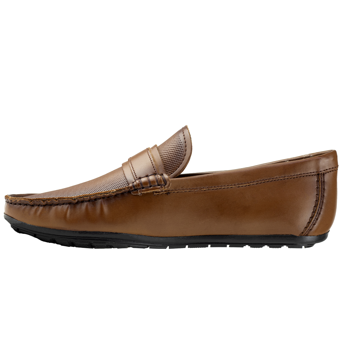 Mocasin Clasico De Hombre Capa De Ozono Casual 653702 Tabaco
