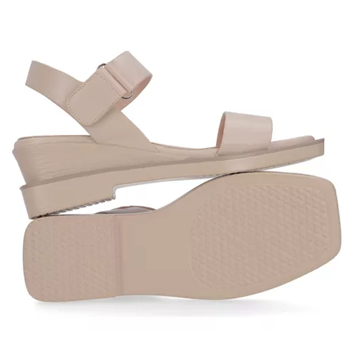 Sandalia Capa De Ozono Con Tacon De Mujer 612801 Maquillaje.