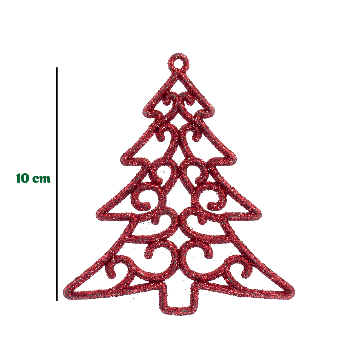 Adornos Navideños Colgantes Figura Arbol De Navidad 30pzs 
