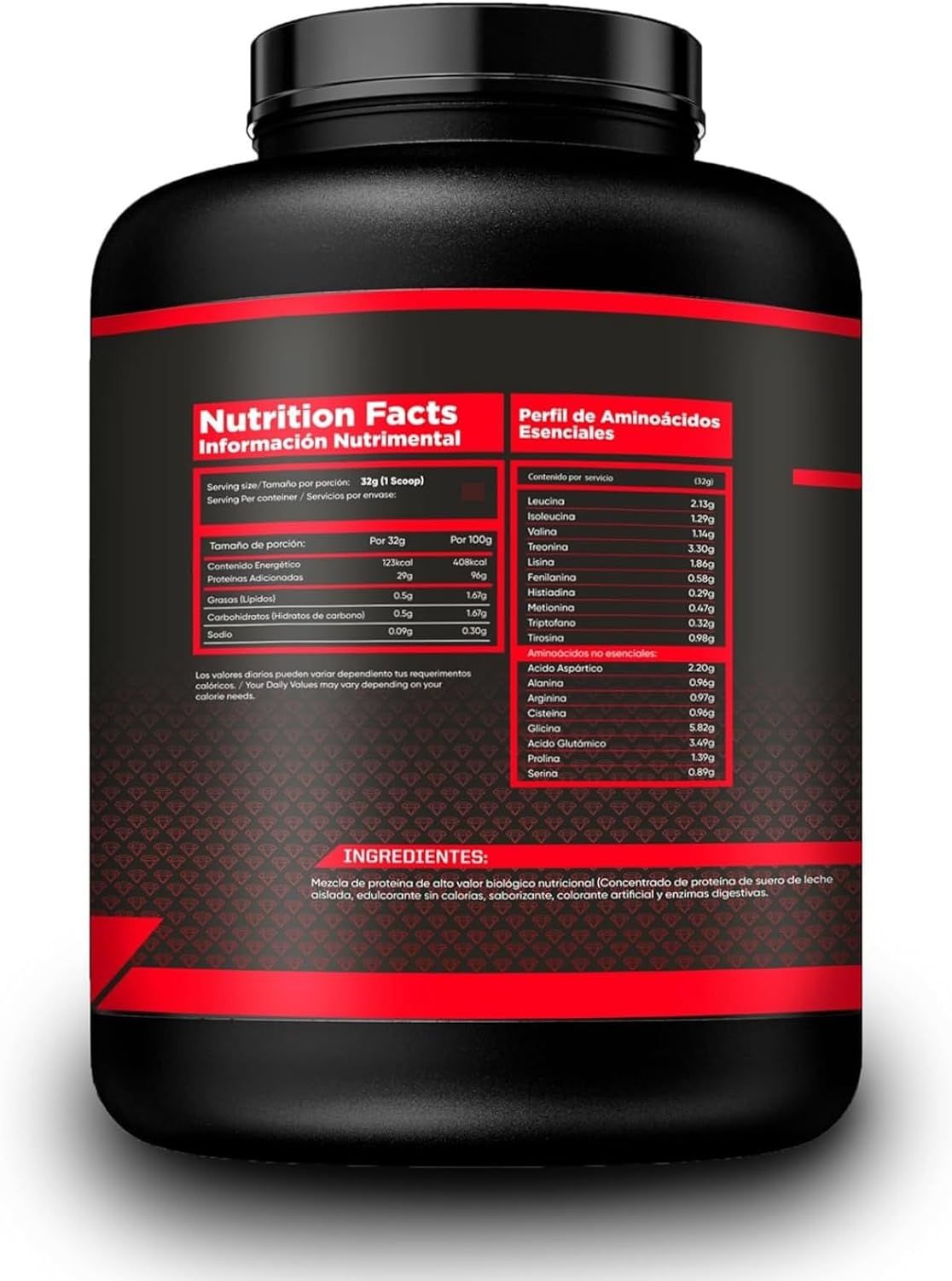 Proteína Pro Whey Isolate 5lbs (2.27kg) 70 servicios Diamondtech MOKA