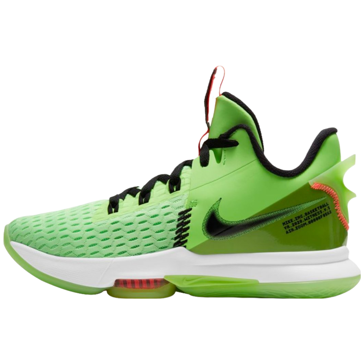 Tenis Nike LeBron Witness V Grinch Lime CQ9380-300