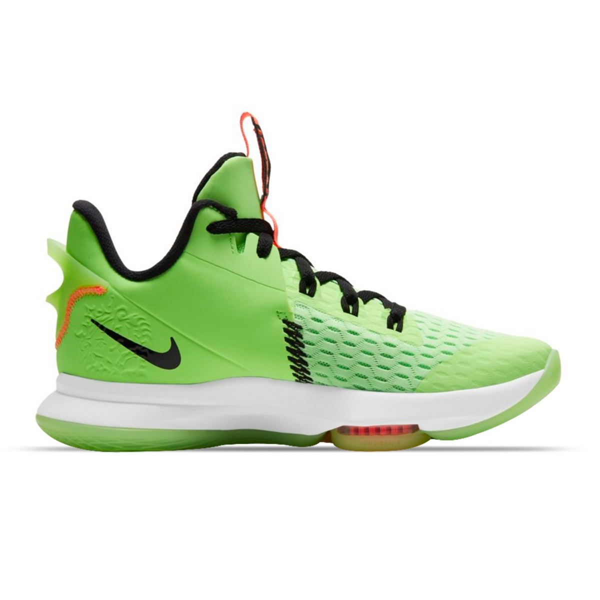 Tenis Nike LeBron Witness V Grinch Lime CQ9380-300