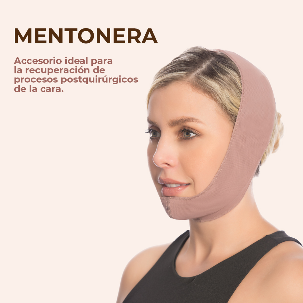 Faja Mentonera Postquirúrgica Reductores Papada Banda reductora Original