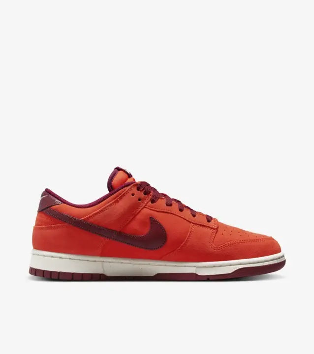 Tenis Nike Dunk Low Retro Premium Naranja Team.