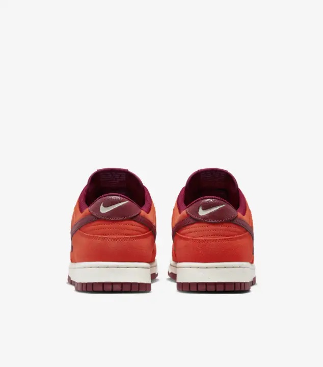 Tenis Nike Dunk Low Retro Premium Naranja Team.
