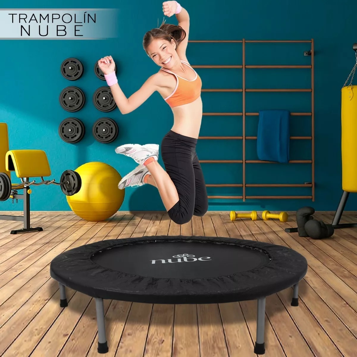 Ejercicios trampolin para bajar fashion peso