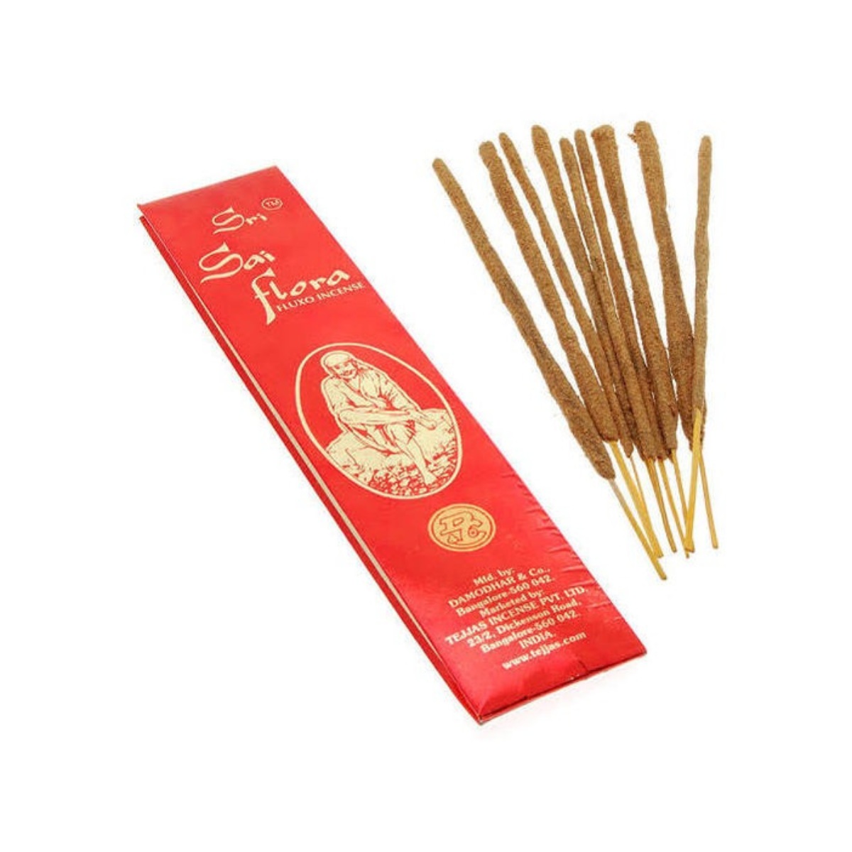 Inciensos Original Sri Sai Flora Paquete Con 5 Sobres de 25 gms c/u