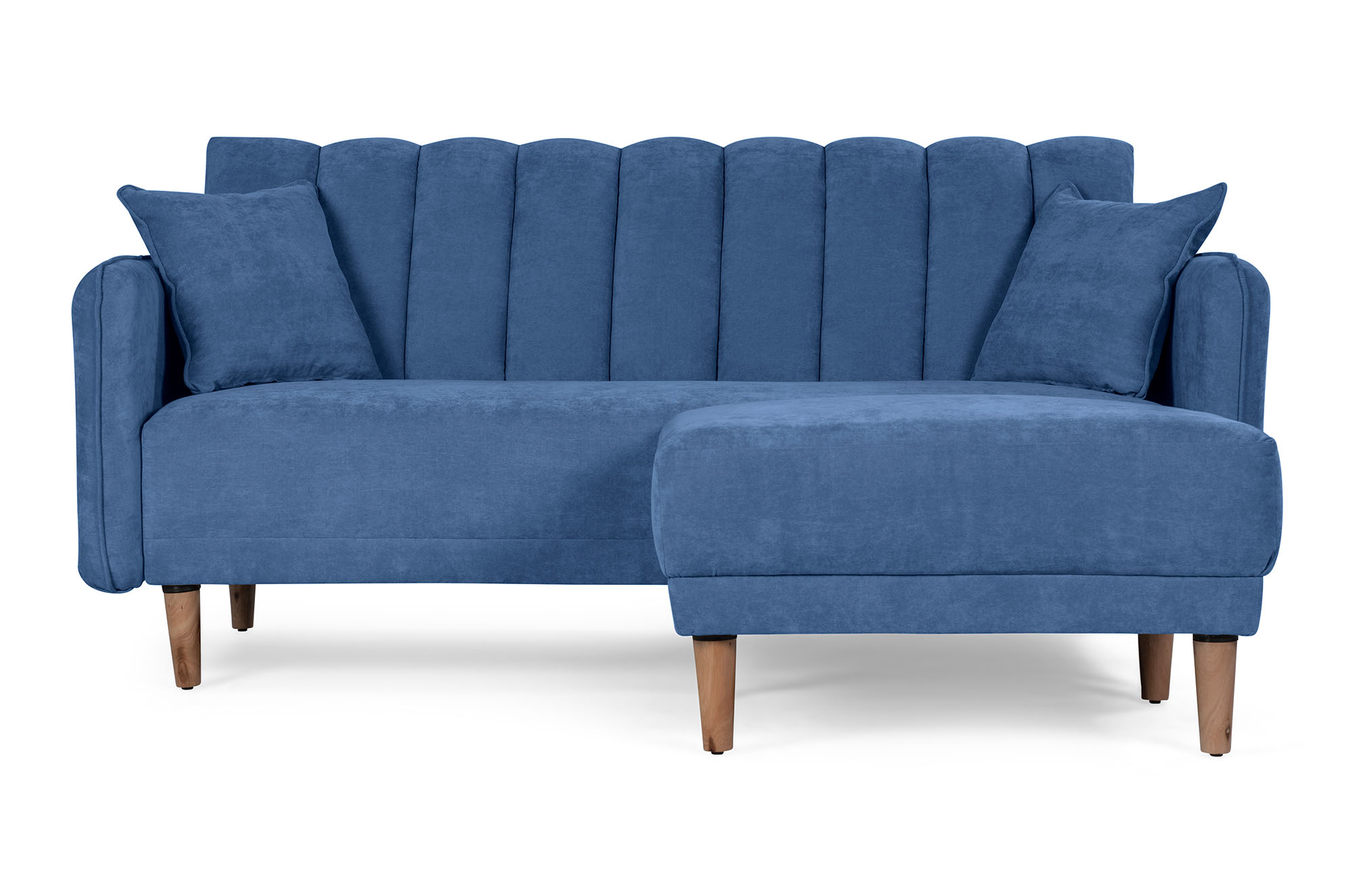 Sala Modular Avocata Azul Makora Essentials de Velvet Reversible