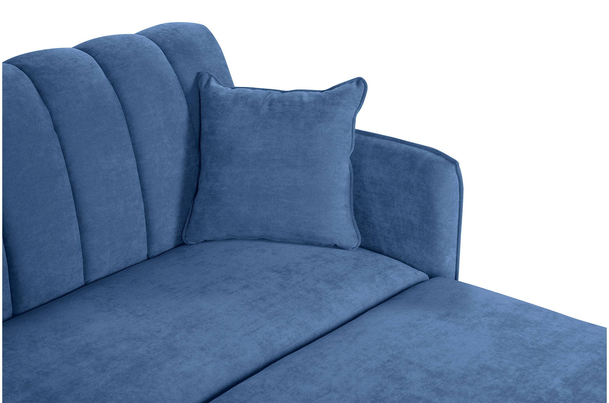 Sala Modular Avocata Azul Makora Essentials de Velvet Reversible
