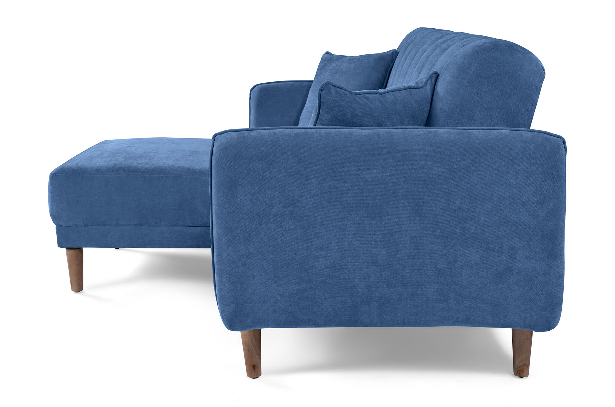 Sala Modular Avocata Azul Makora Essentials de Velvet Reversible